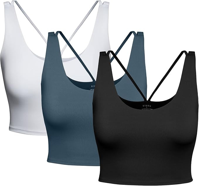 SIORO High Impact Sports Bras for Women Padded Sports Bras Workout Bras for Women Yoga Bras,S~XL | Amazon (US)