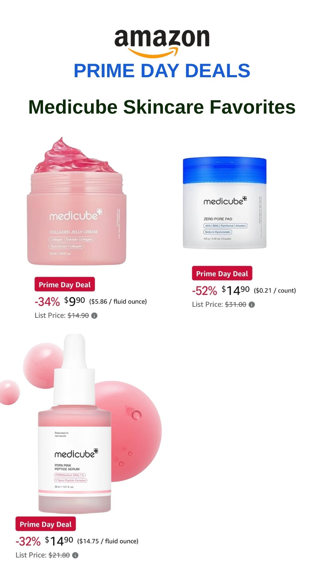 My favorite Medicube skincare favorites 
Korean skin care
Glass skin ￼

#LTKSaleAlert #LTKBeauty #LTKselfcare