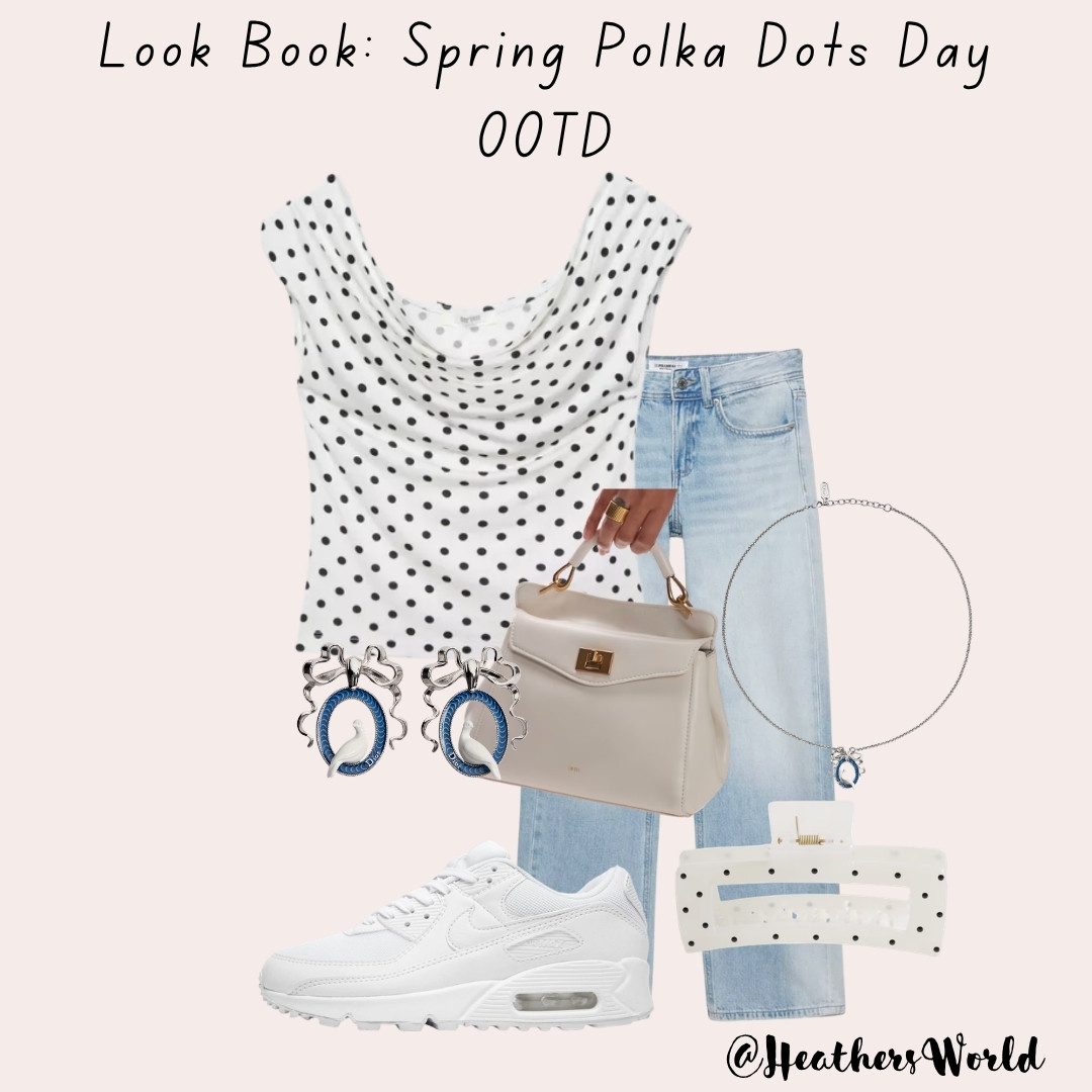 Look book: Spring Polka Dots Day OOTD 

#springfashion #lookbook #polkadots #springlookbook #spring #ootd #outfitinspo 

 #LTKuk #LTKspring #LTKstyletip