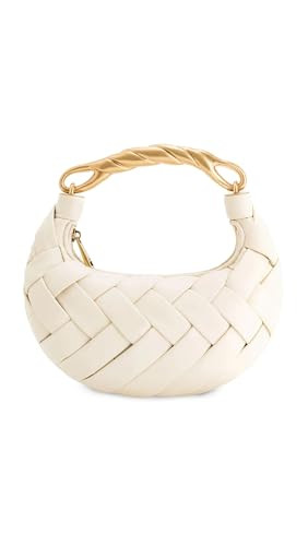JW PEI Women's Orla Weave Handbag, White, One Size | Amazon (US)