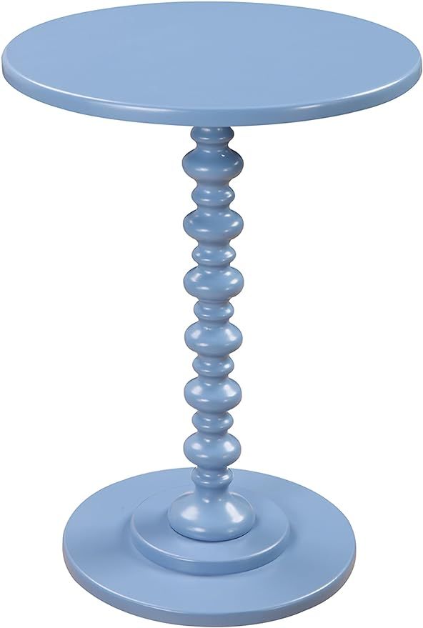 Convenience Concepts Palm Beach Spindle Table, Blue | Amazon (US)