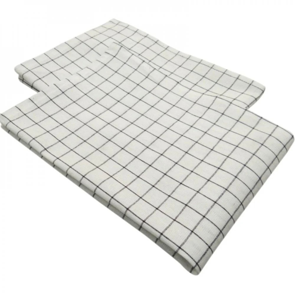 100% Cotton Table Napkin Kitchen Towel Dish Cleaning Cloth Tea Printed Durable Pure Stripe Plaid ... | Walmart (US)