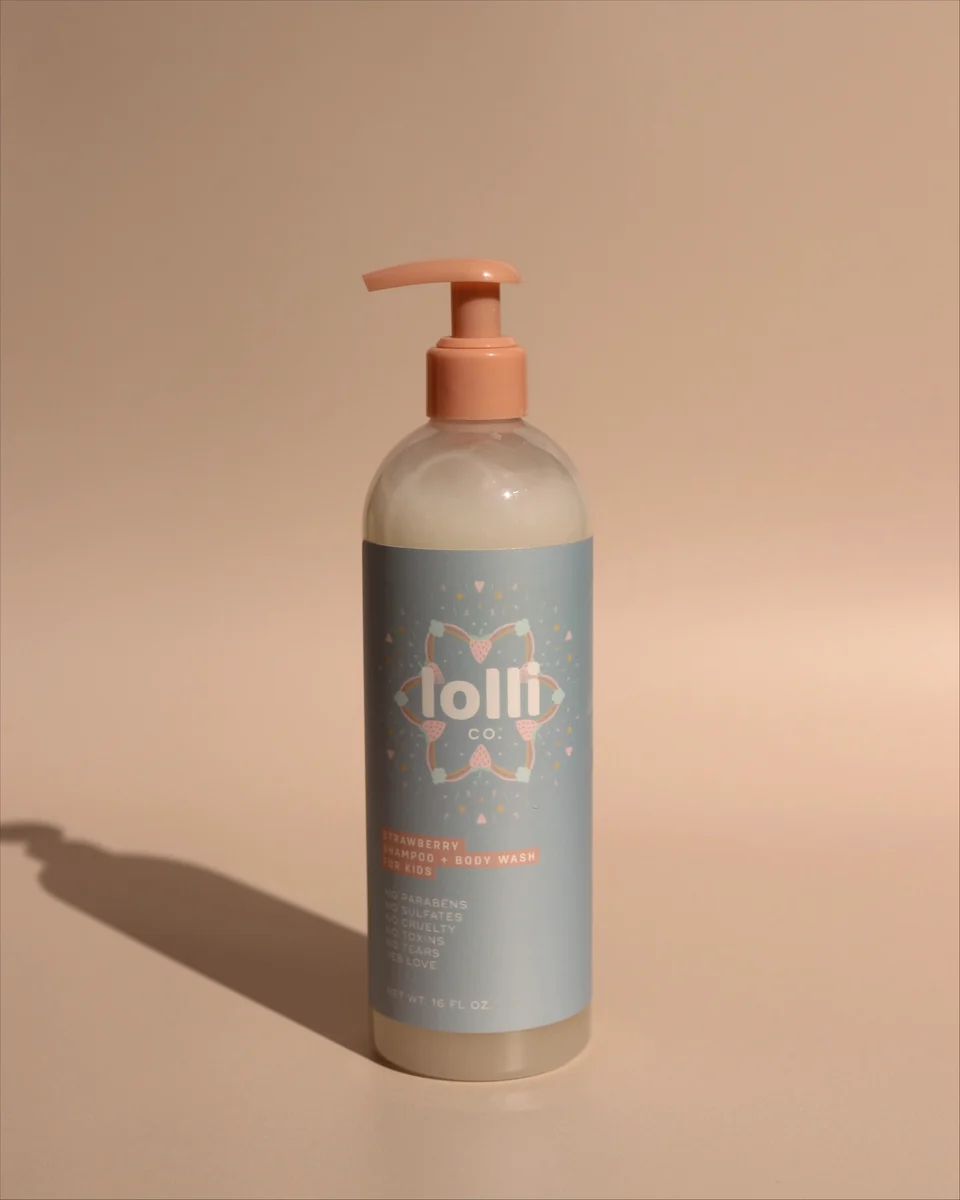 Strawberry Shampoo + Body Wash | Lolli Co.
