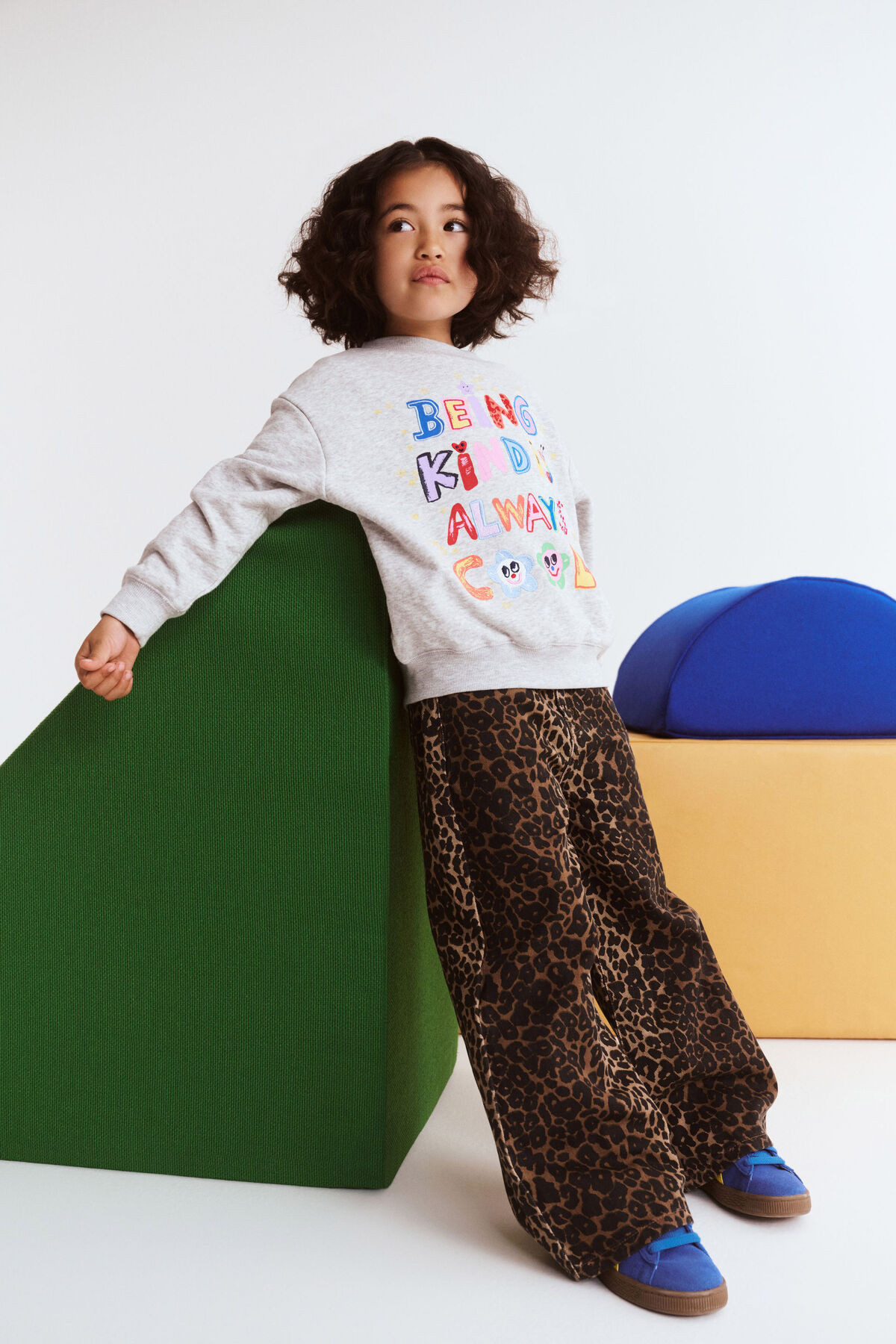 I Scream Colour Fleece Crew Neck | Cotton On (US)