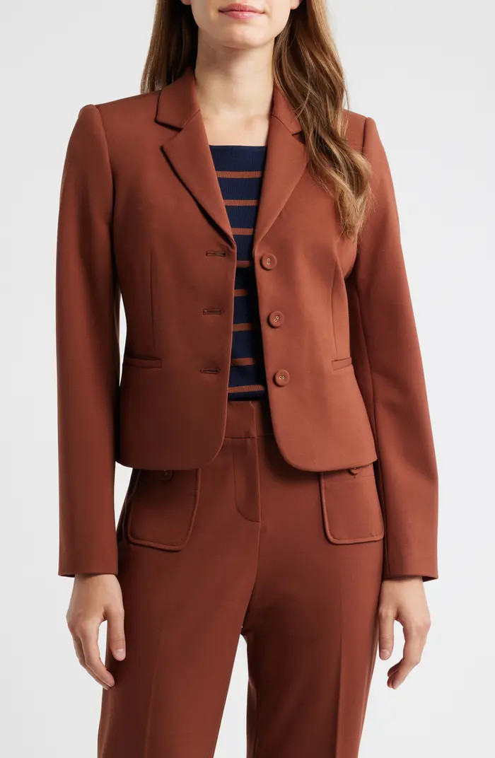 Tahari ASL Three-Button Ponte Blazer | Nordstrom | Nordstrom