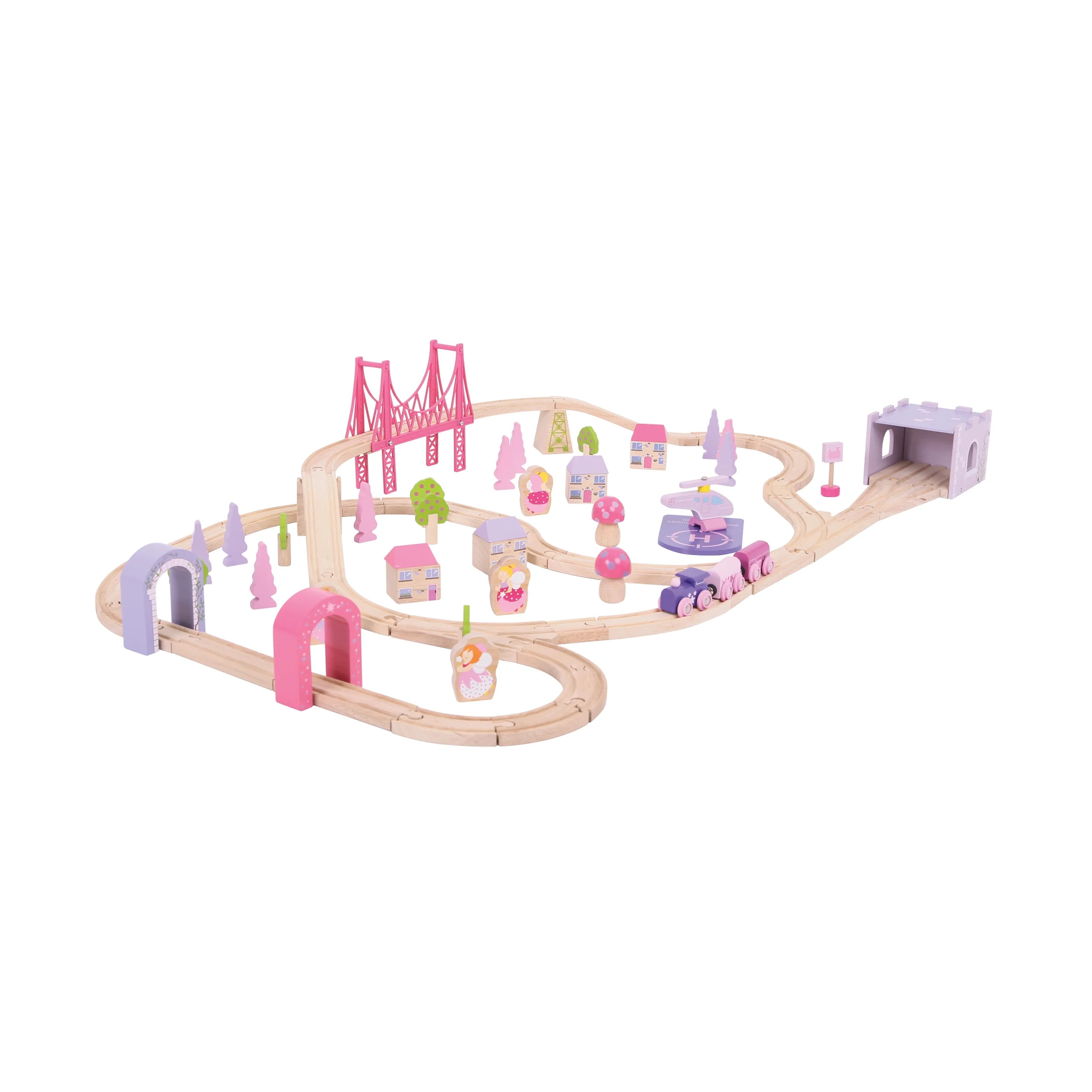 Bigjigs Toys - Fairy Town Train Set - Walmart.com | Walmart (US)