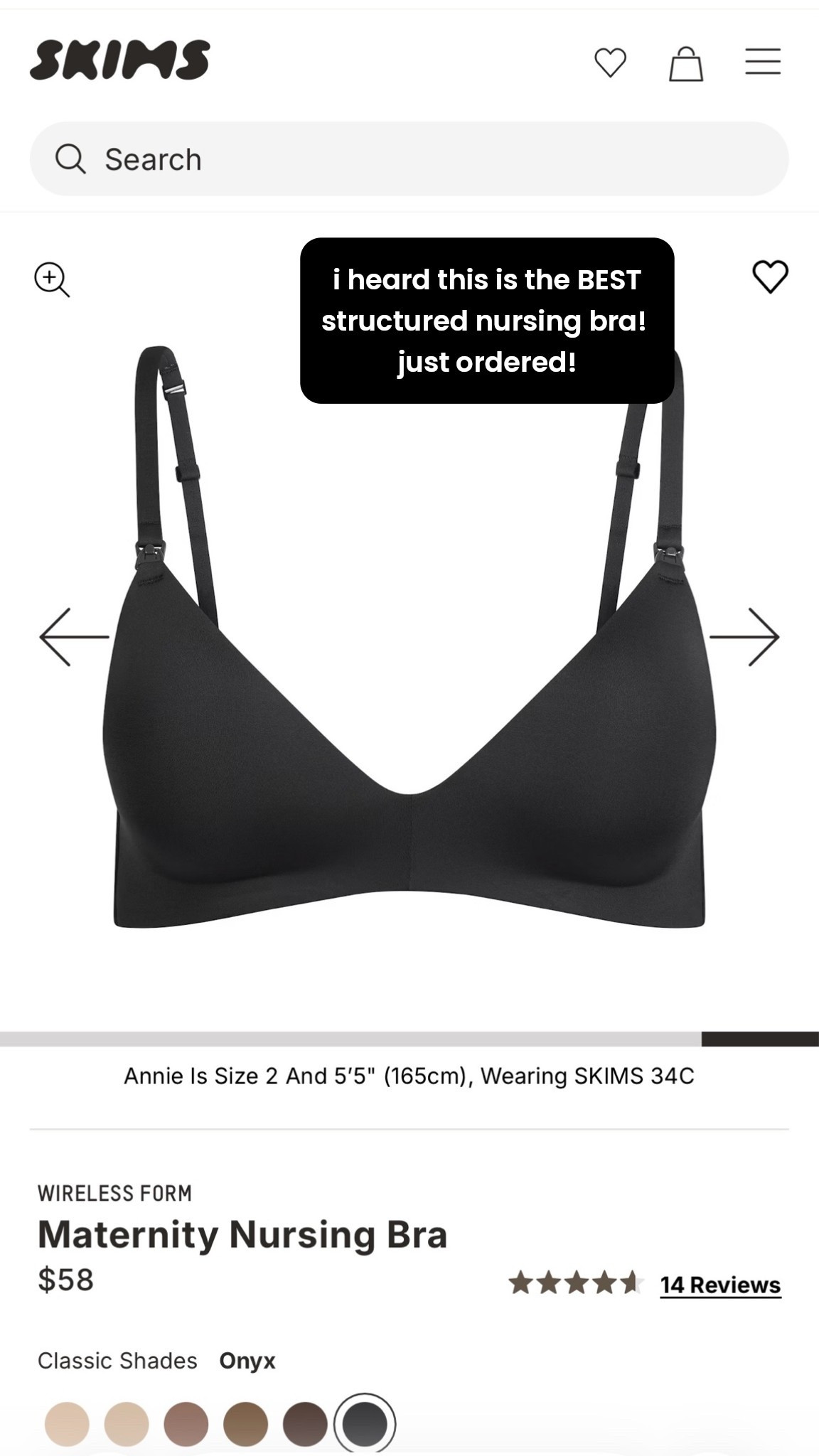 i did a 34 B ! my best friend has this and she says it’s the best!!! i want to feel like im wearing a normal bra but still can nurse!!! it’s wireless!

#LTKgrwm #LTKmomlife #LTKdayinmylife