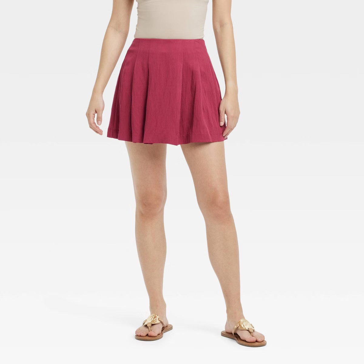 Women's High-Rise Pleated Skort - A New Day™ | Target