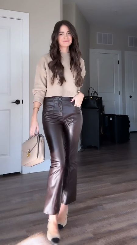 Briefly styled, a week in outfits, work outfits, work style, corporate outfit, corporate style, work pants, trench coat, faux leather pant, holiday party outfit, holiday outfits, Louis Vuitton bag, YSL bag, crocodile boots 

#LTKworkwear #LTKitbag #LTKstyletip