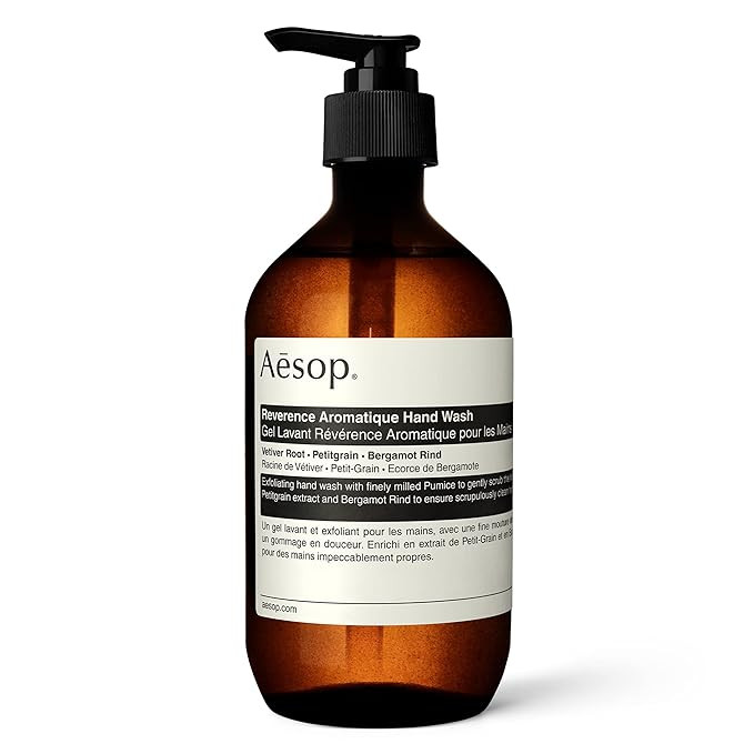 Aesop Reverence Aromatique Hand Wash | 500mL/16.9 oz | Paraben, Cruelty-free & Vegan | Amazon (US)