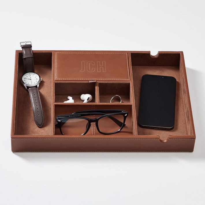 Leather Valet Tray | Mark and Graham