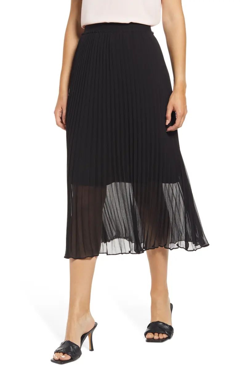 Pleated Midi Skirt | Nordstrom