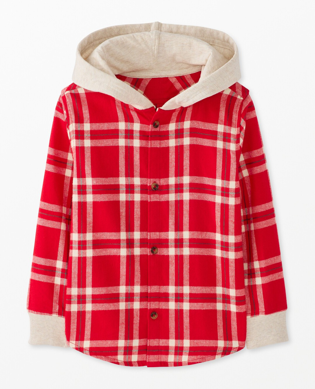Hooded Flannel Jacket | Hanna Andersson