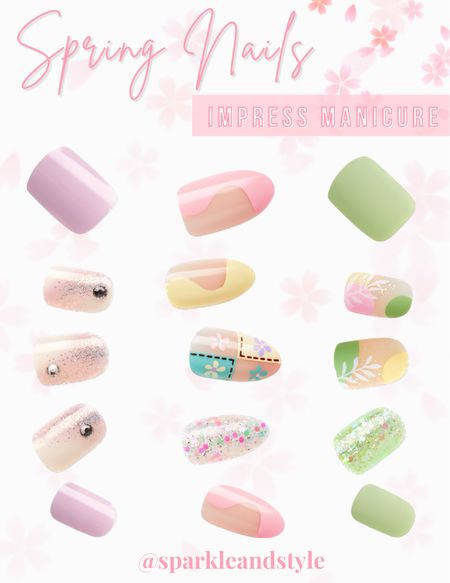 Adorable press on nails for the Spring! 💅🏼

pastel rainbow nails, light green floral nails, light purple sparkly nails 

#LTKbeauty #LTKFind #LTKstyletip