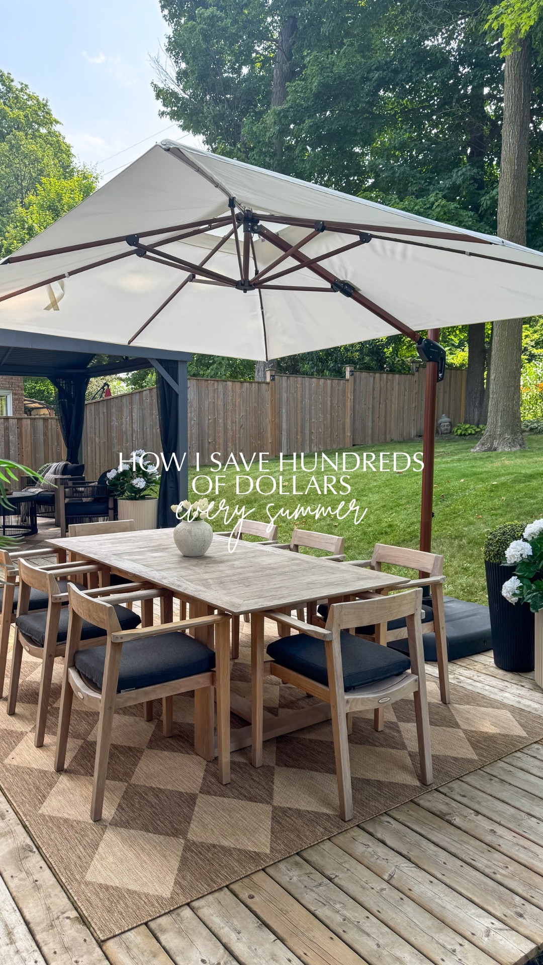 Do you want to know how I save hundreds of $$ every summer?

I buy faux outdoor flowers and outdoor plants! It’s a one time purchase and I can reuse them every year👌🏼I can’t kill them and no watering required which is perfect for our busy lifestyle🙌🏼

#patio #patiofinds #fauxflowers #fauxplants #outdoorliving #save #budgetfriendly #summerpatio

#LTKsummer #LTKhome
