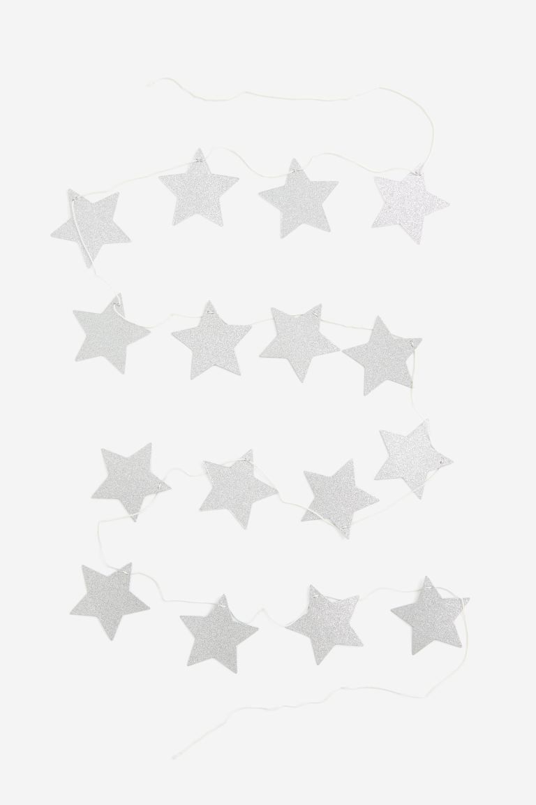 Glittery Star Garland | H&M (US + CA)
