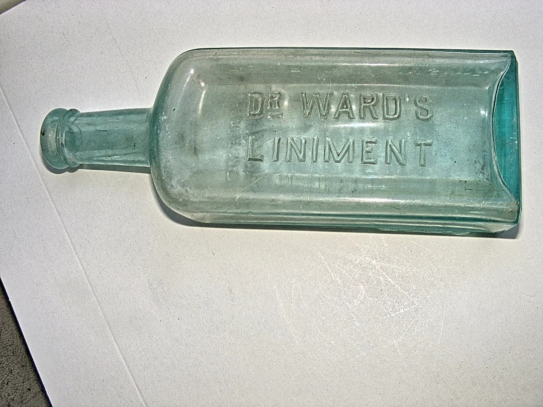 Antique Medicine Bottle Dr. Ward's Liniment 1890's - Etsy | Etsy (US)