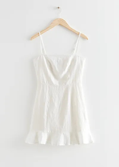 Ruffled Strappy Mini Dress | & Other Stories (EU + UK)