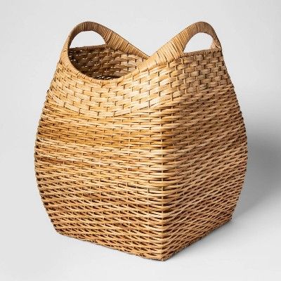 Large Basket with Curved Handles 19.75"x15.75" - Threshold™ | Target