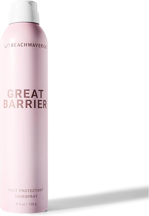 The Beachwaver Co. Haircare Great Barrier Heat Protectant Hair Spray - Multi-Purpose Treatment fo... | Amazon (US)