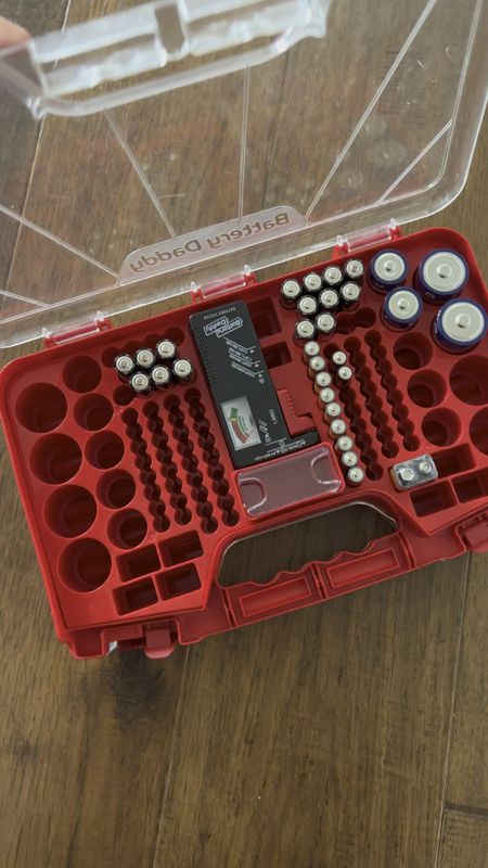The best organizer for all your batteries! Battery organization battery daddy Amazon find great gift idea for him or her! 

#LTKunder50 #LTKFind #LTKhome