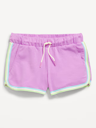 Dolphin-Hem French-Terry Cheer Shorts for Girls | Old Navy (US)