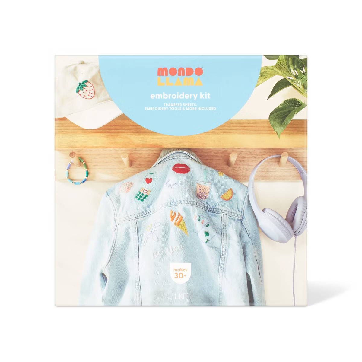 Embroidery Transfers Craft Kit Gift - Mondo Llama™ | Target