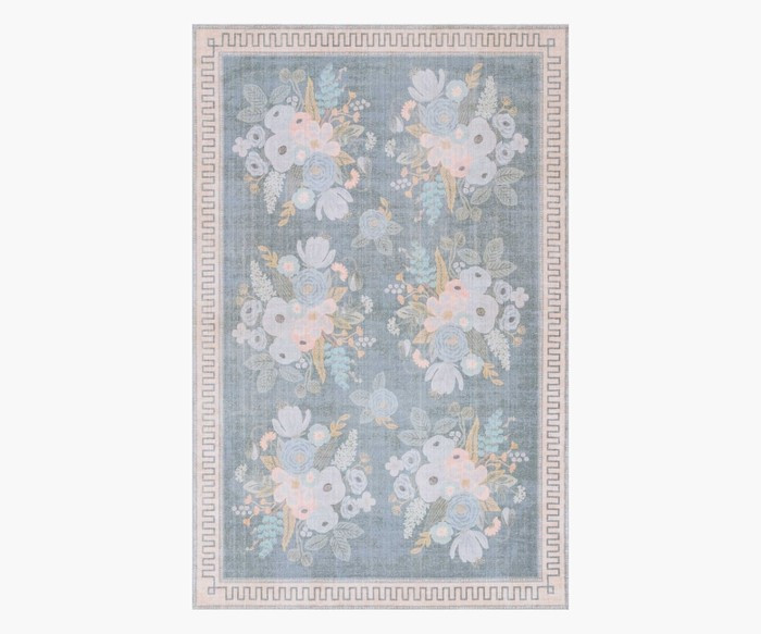 Jardin Marseille Grey Printed Rug | Rifle Paper Co. | Rifle Paper Co.