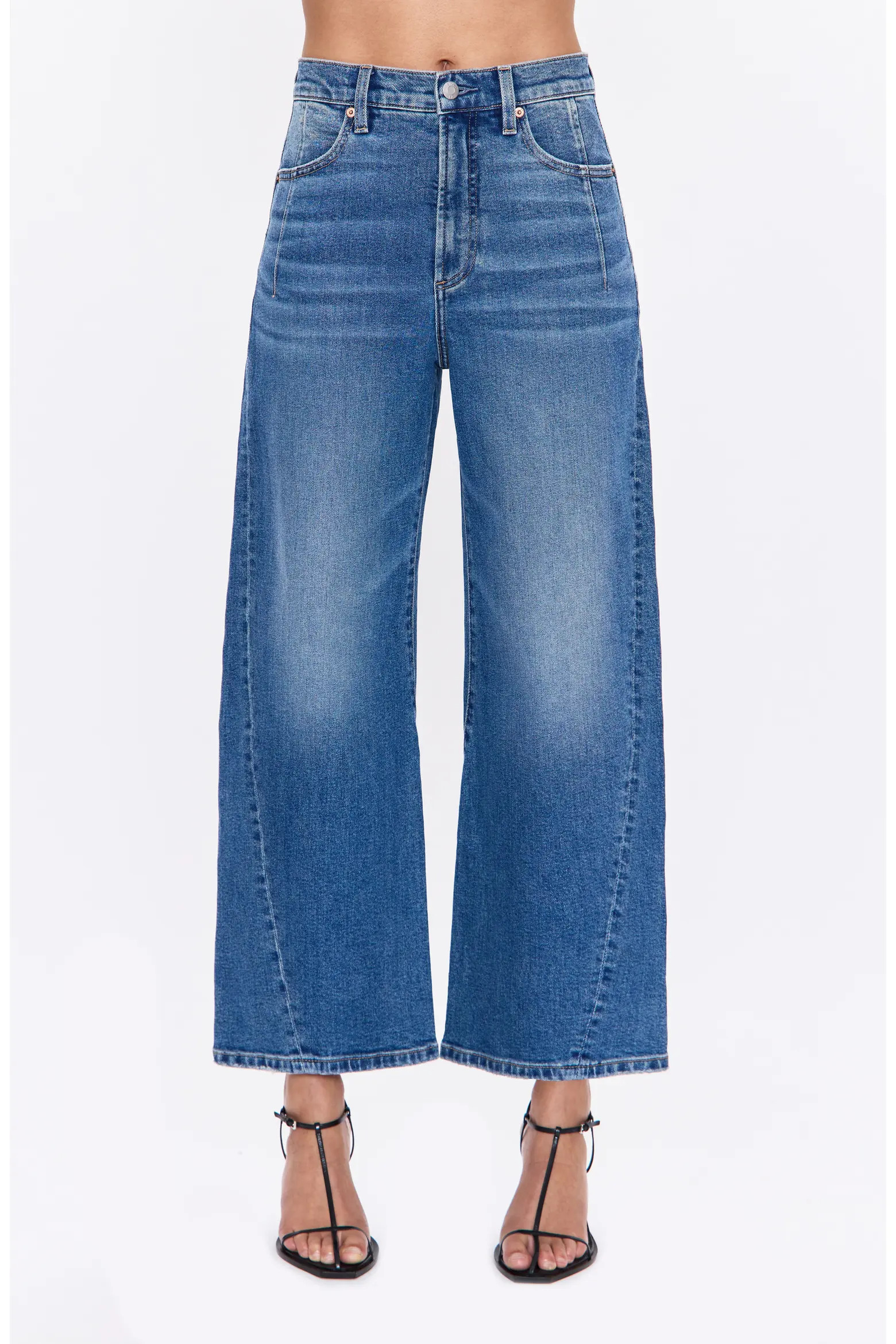 Pistola Kyra High Waist Wide Leg Jeans (Women) | Nordstrom | Nordstrom