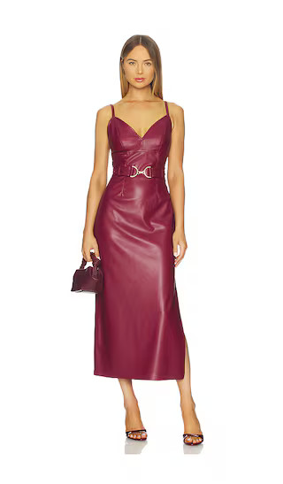 Kailey Dress in Cordovan | Revolve Clothing (Global)