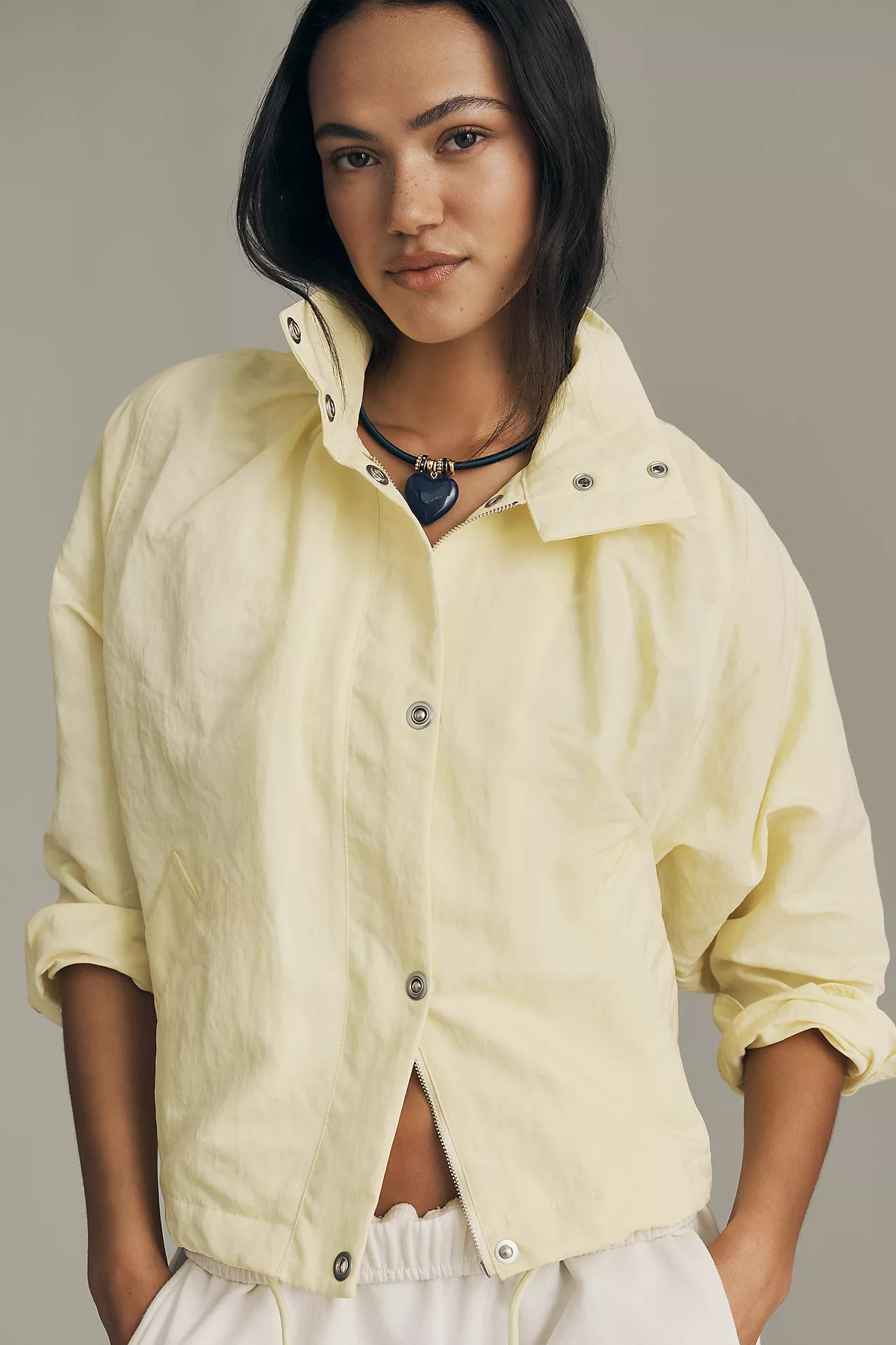 Daily Practice Funnel Neck Jacket | Anthropologie (US)
