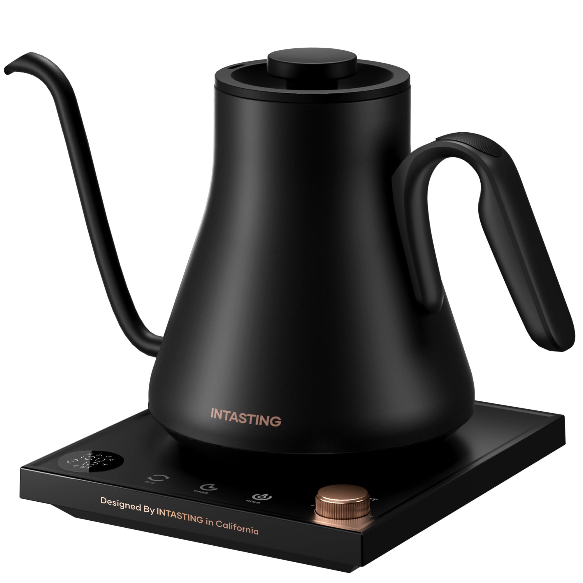 Electric Kettles, Gooseneck Electric Kettle, ±1℉ Temperature Control, Stainless Steel Inner, Q... | Amazon (US)