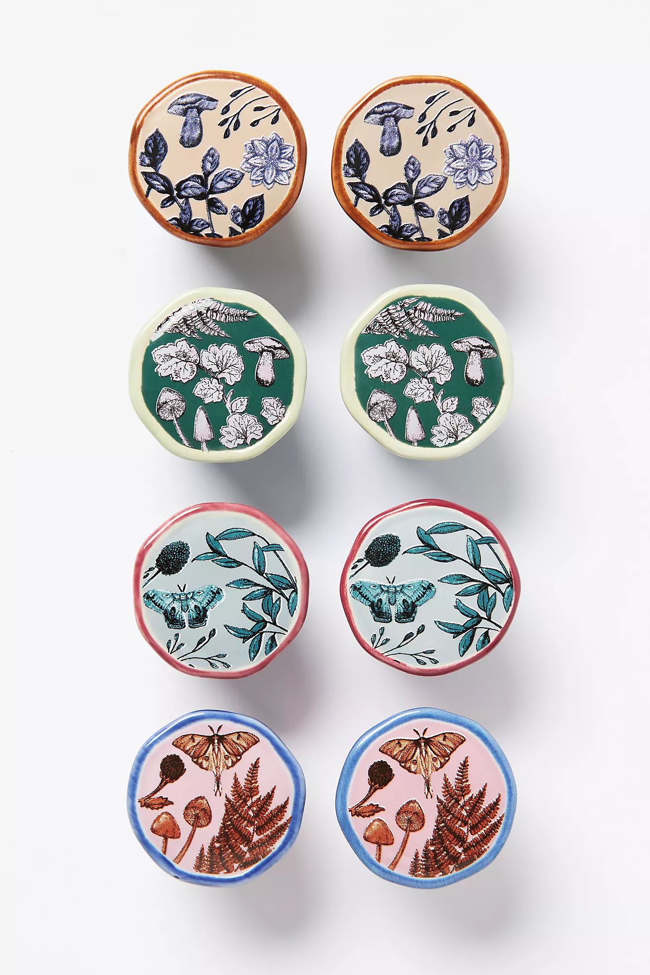 Elin Ceramic Knobs, Set of 2 | Anthropologie (US)