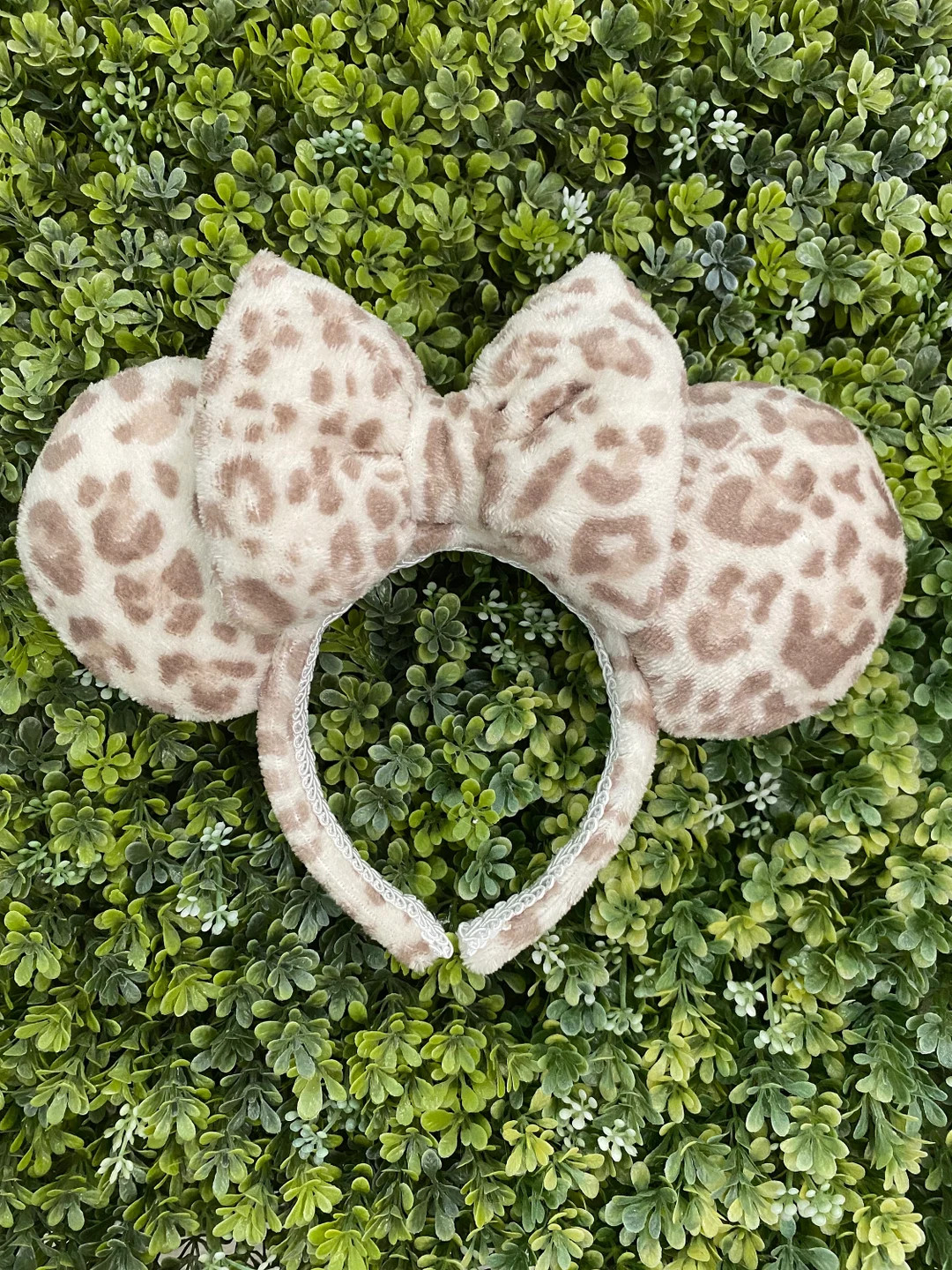 Animal Print Cheetah Furry Minnie Mouse Ears, Safari Mouse Ears Disney Headband, Minnie Ears, Min... | Etsy (US)