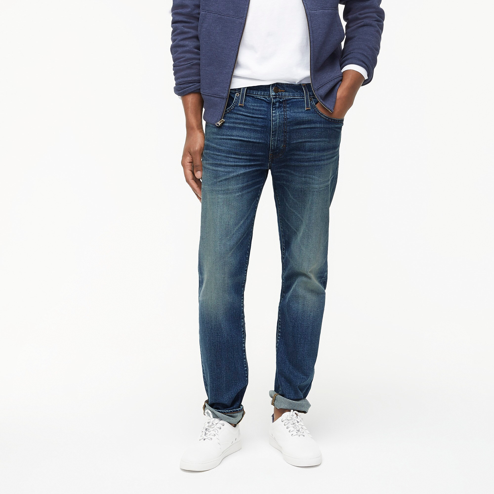 Slim-fit flex jean in medium tinted wash | J.Crew Factory