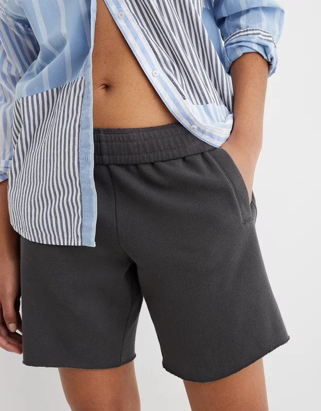 Aerie High Waisted Dad Short | American Eagle Outfitters (US & CA)
