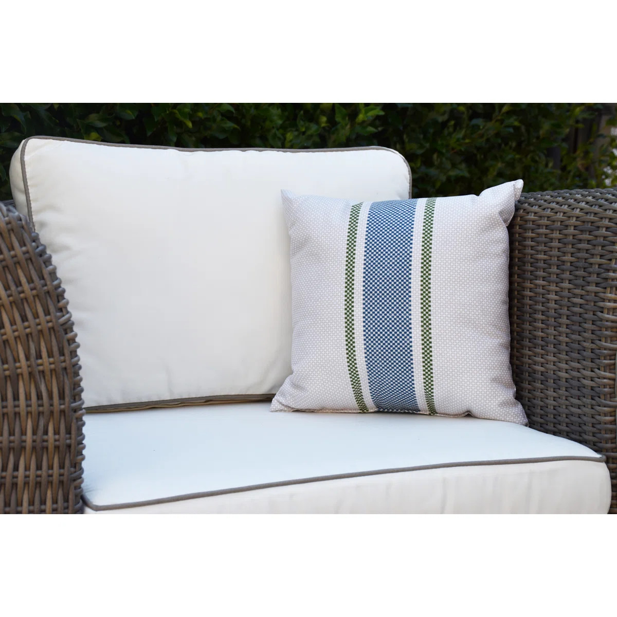 Farmers Market Outdoor Square Pillow Cover & Insert | Wayfair North America