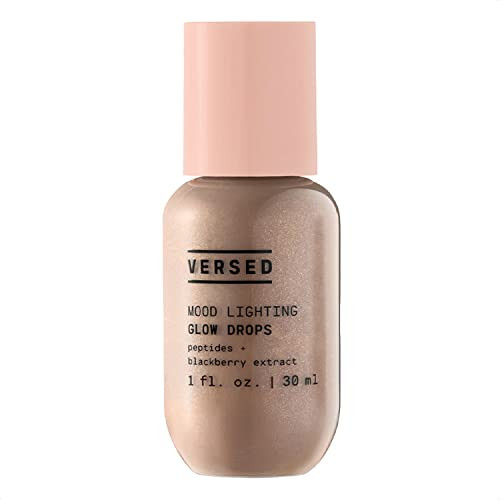 Versed Mood Lighting Luminizing Glow Facial Drops, Sheer Bronzed - Liquid Highlight with Illumina... | Amazon (US)