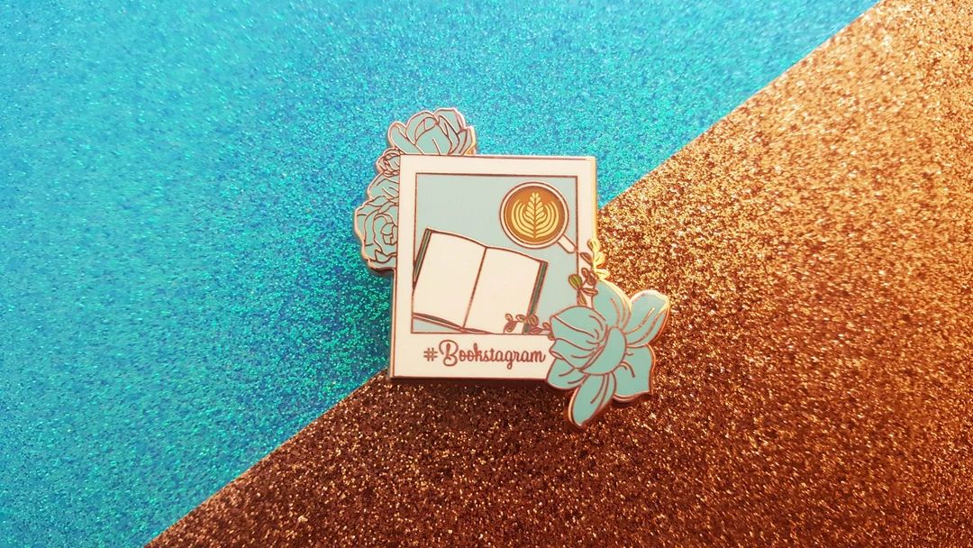 Bookstagram Bookish Enamel Pin  Lapel Pin  Instagram - Etsy | Etsy (US)