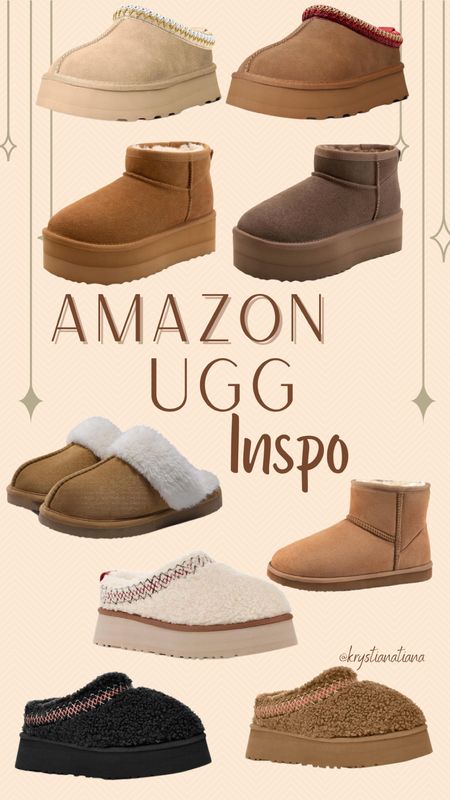 Amazon Ugg Inspo!









Amazon, Uggs, Ugg Inspo, Comfy Style

#LTKshoecrush #LTKfindsunder100 #LTKGiftGuide