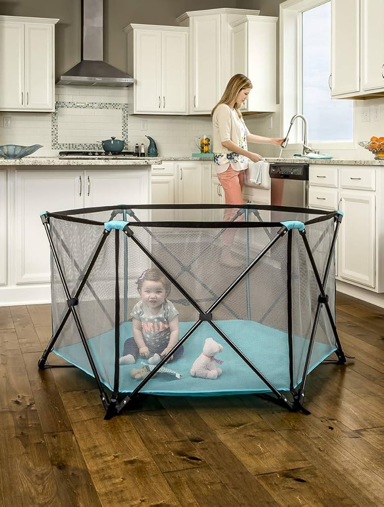 Regalo My Portable Play Yard Indoor and Outdoor, Award Winning Brand, Lightweight and Foldable, W... | Amazon (US)
