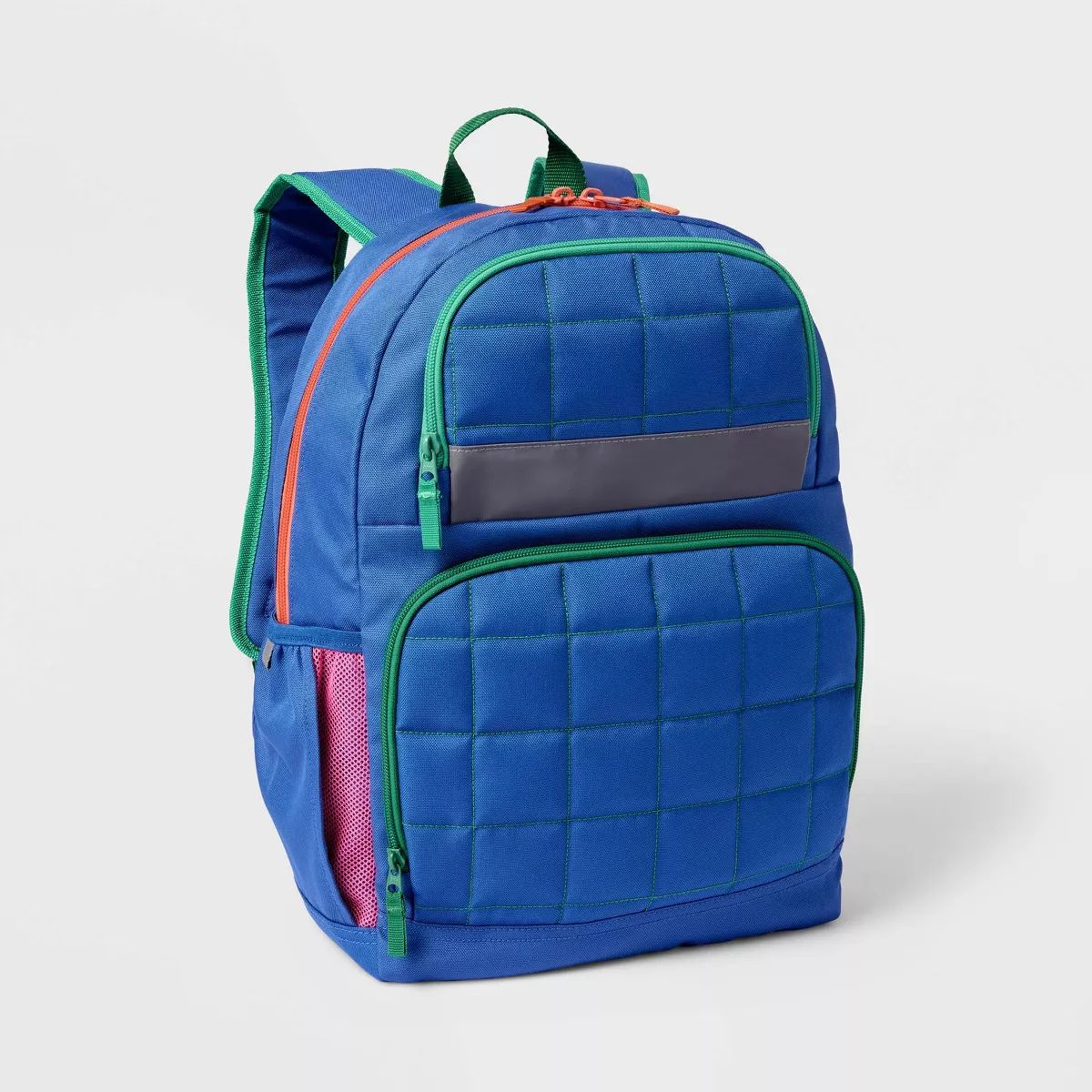 Kids' Novelty 17" Backpack Quilted Blue - Cat & Jack™️ | Target