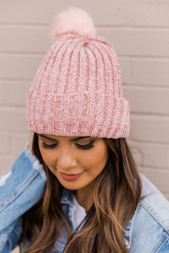 Dream Come True Mauve Beanie | The Pink Lily Boutique