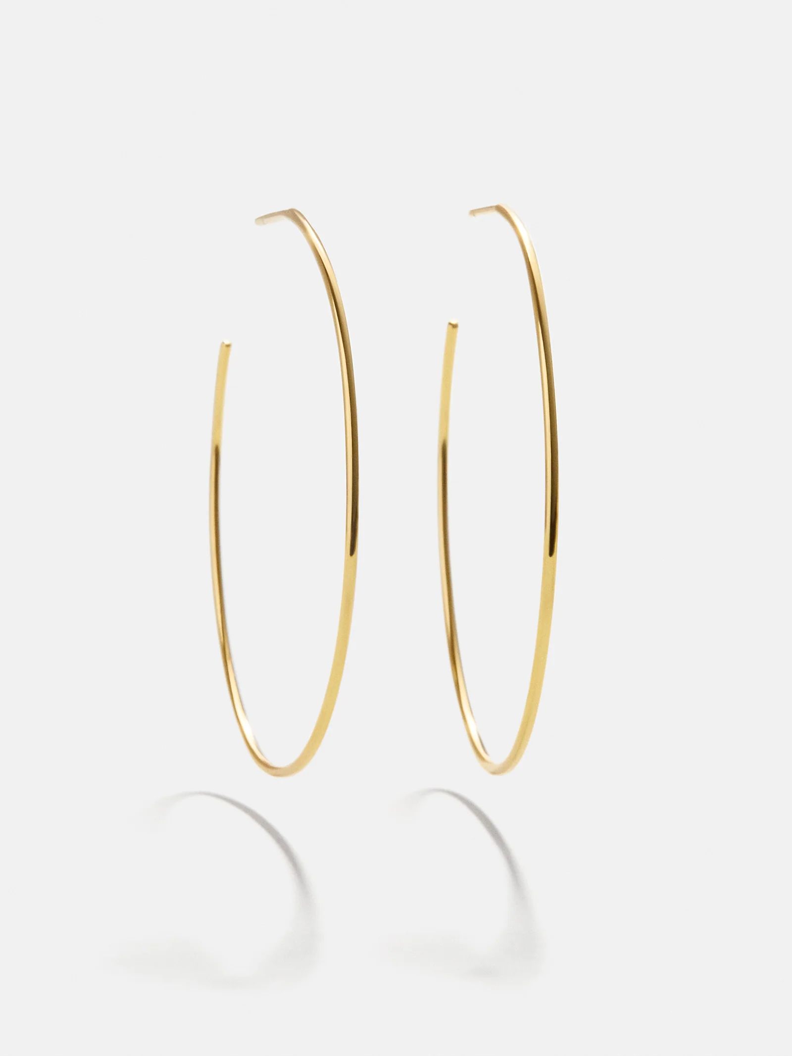 Verbena 18K Gold Earrings - 48MM | BaubleBar (US)