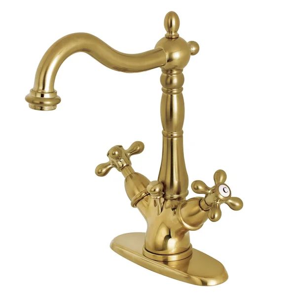 KS1437AX Heritage Centerset Bathroom Faucet with Drain Assembly | Wayfair North America
