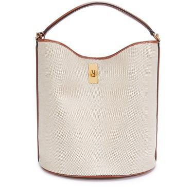 Bucket 16 Bag in Textile and Calfskin | 24S (APAC/EU)