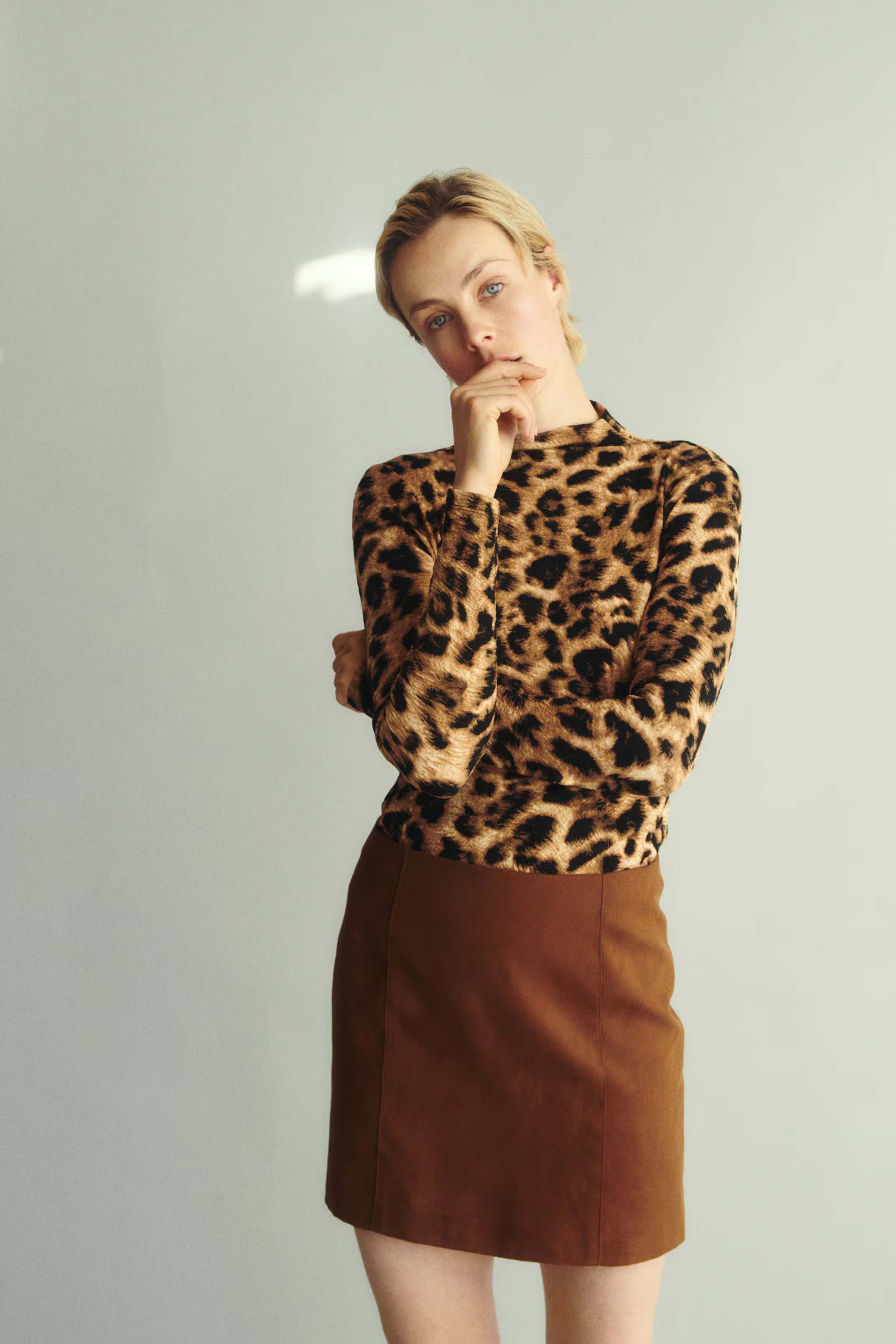 Mini Skirt - High waist - Short - Black - Ladies | H&M US | H&M (US + CA)