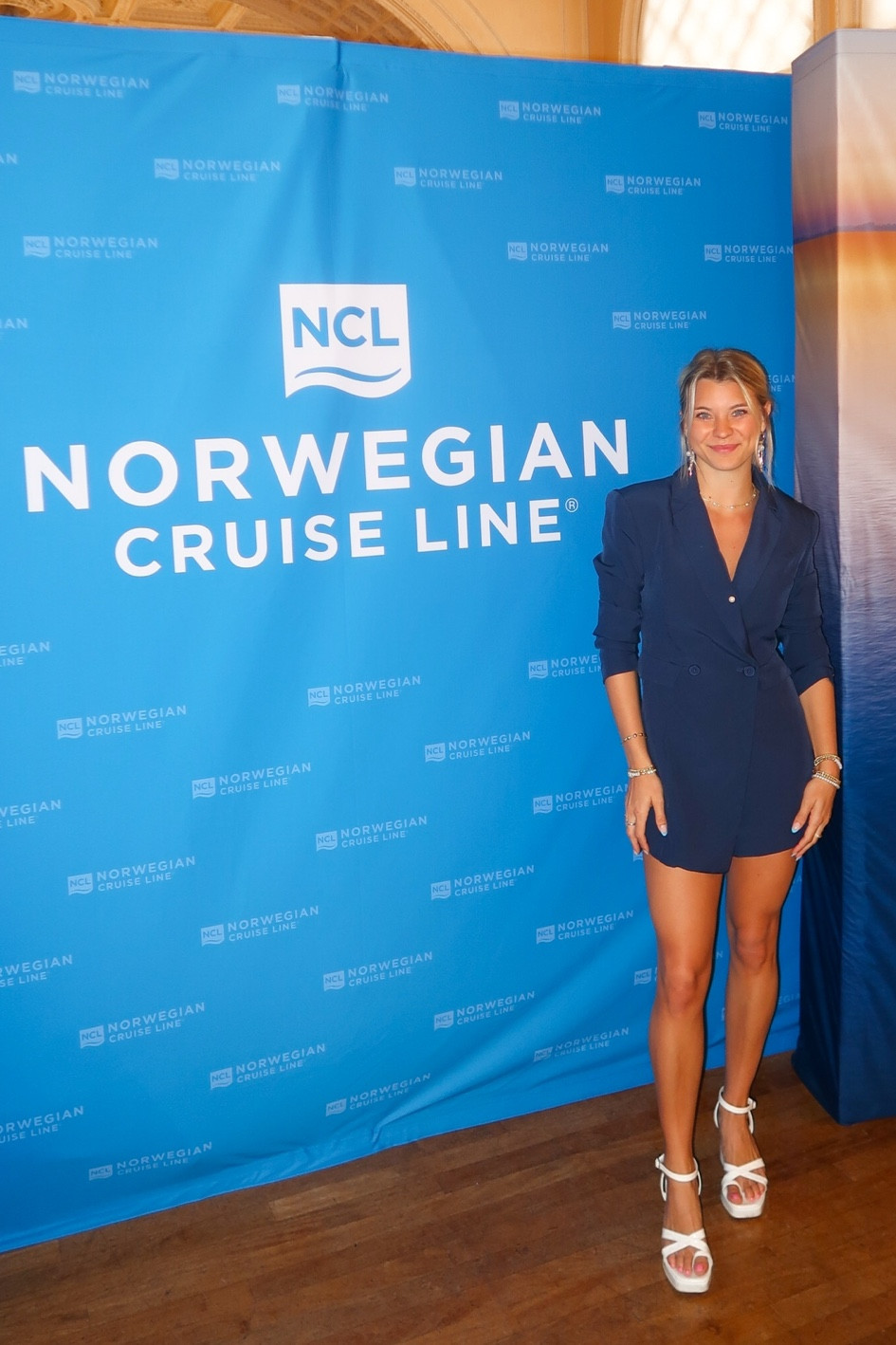 NCL Leadership Panel Event
Wearing this fun Vici Blazer Romper
Code - GRACIESAVE25

#LTKFindsUnder100 #LTKWorkwear #LTKStyleTip