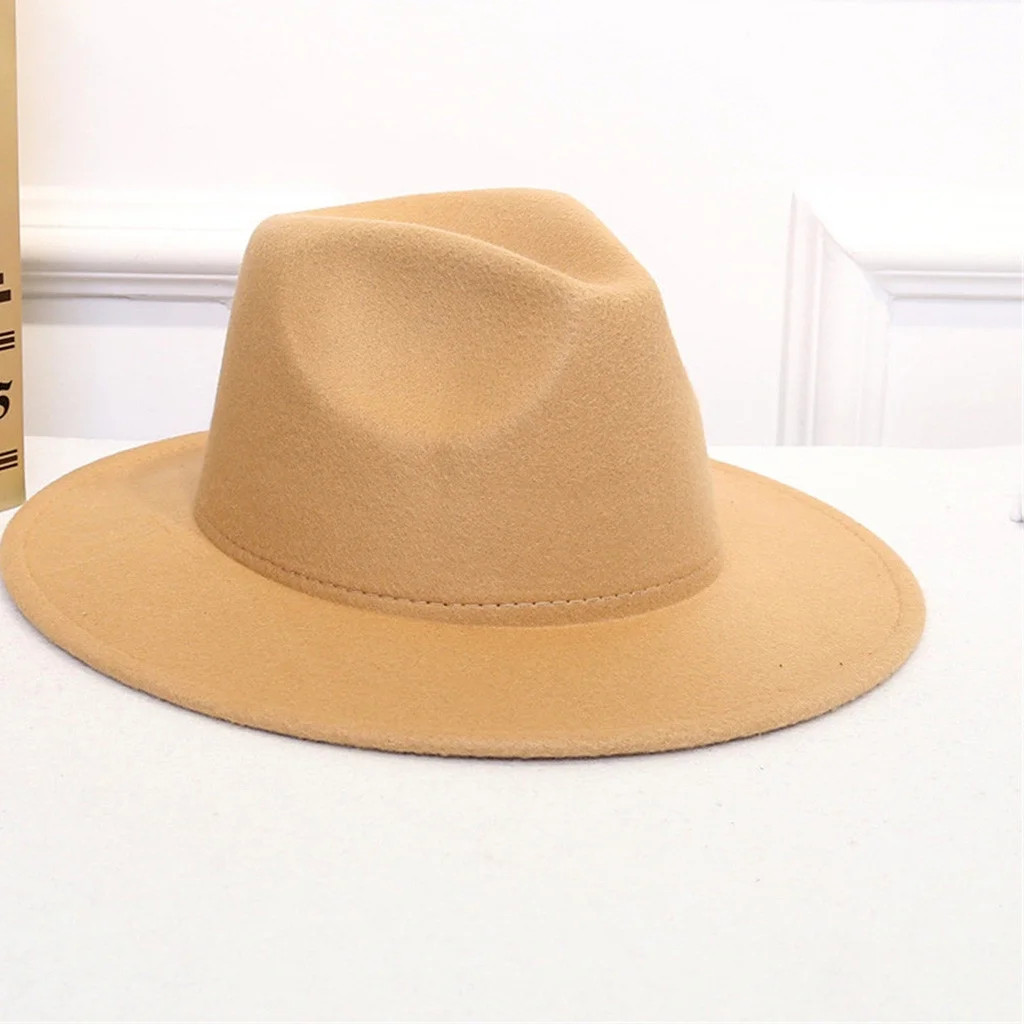 Women's Crushable Wool Felt Outback Hat Panama Hat Wide Brim | Walmart (US)