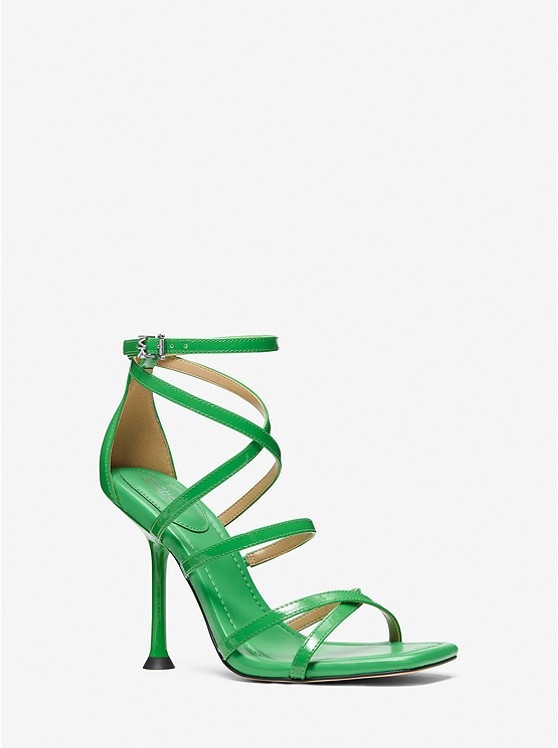 Imani Patent Leather Sandal | Michael Kors US